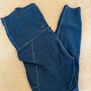 Beyond Yoga (Beyond the Bump) Blue Leggings